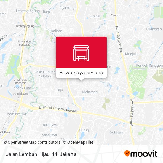 Peta Jalan Lembah Hijau, 44