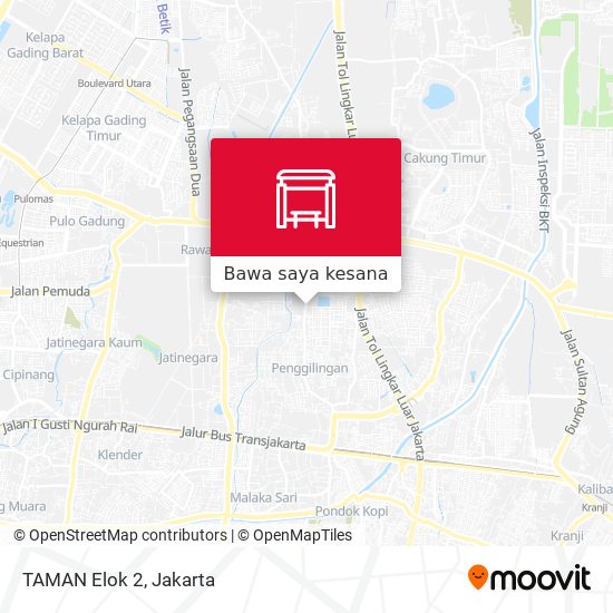 Peta TAMAN Elok 2