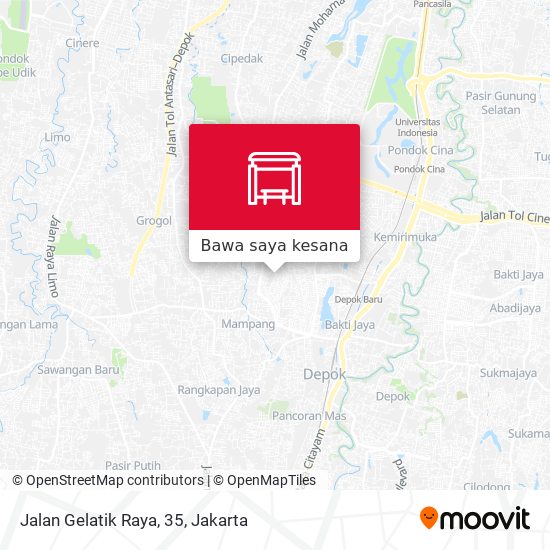 Peta Jalan Gelatik Raya, 35