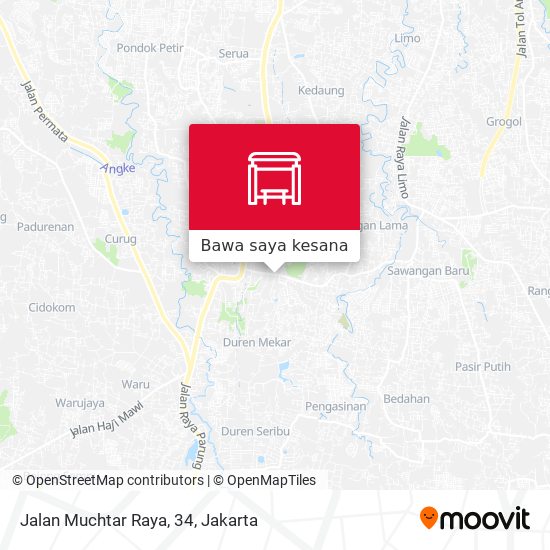 Peta Jalan Muchtar Raya, 34