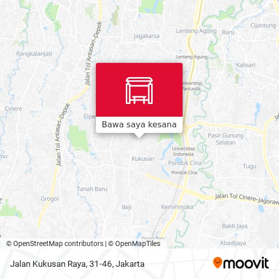 Peta Jalan Kukusan Raya, 31-46