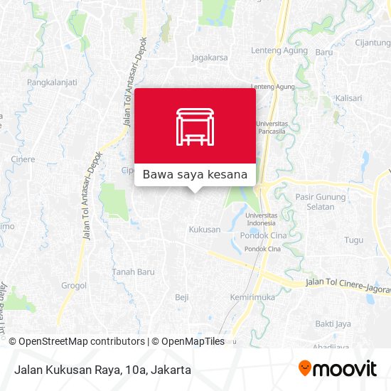 Peta Jalan Kukusan Raya, 10a