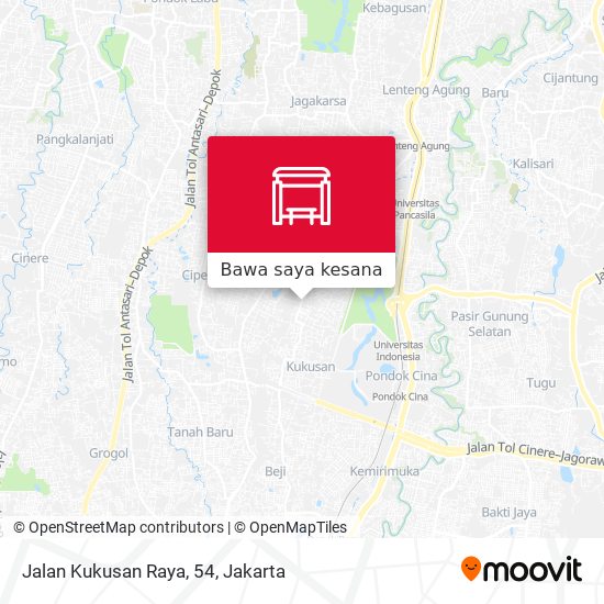 Peta Jalan Kukusan Raya, 54