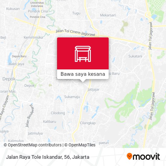 Peta Jalan Raya Tole Iskandar, 56