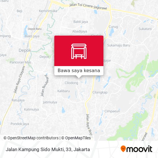 Peta Jalan Kampung Sido Mukti, 33