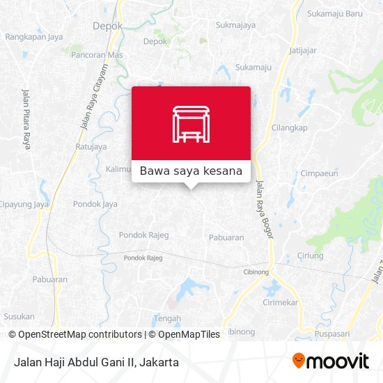 Peta Jalan Haji Abdul Gani II