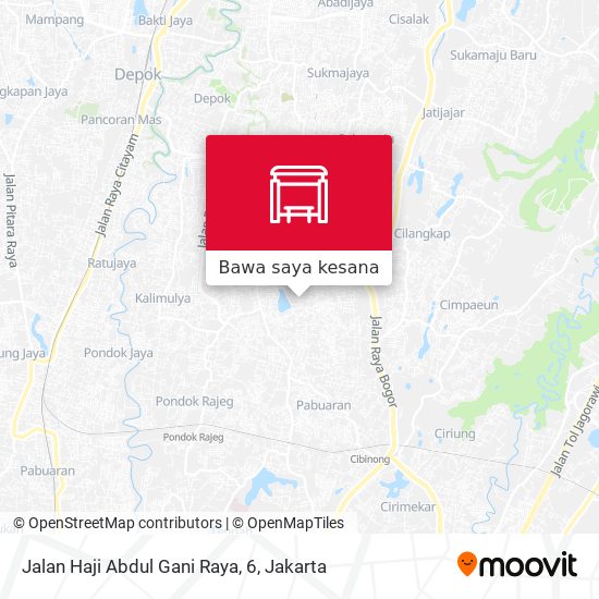 Peta Jalan Haji Abdul Gani Raya, 6