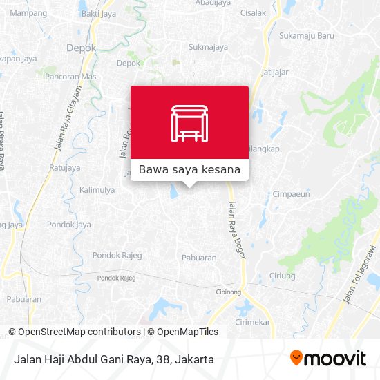 Peta Jalan Haji Abdul Gani Raya, 38