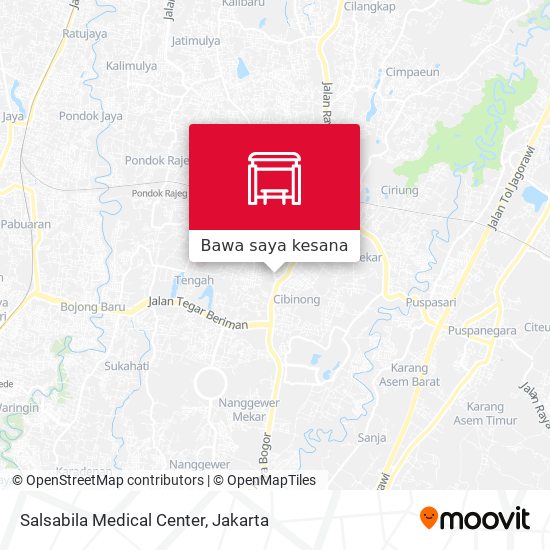 Peta Salsabila Medical Center