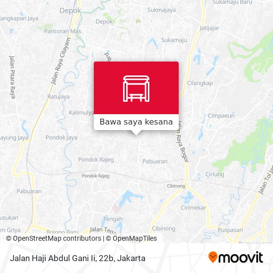 Peta Jalan Haji Abdul Gani Ii, 22b