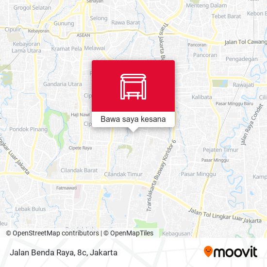 Peta Jalan Benda Raya, 8c