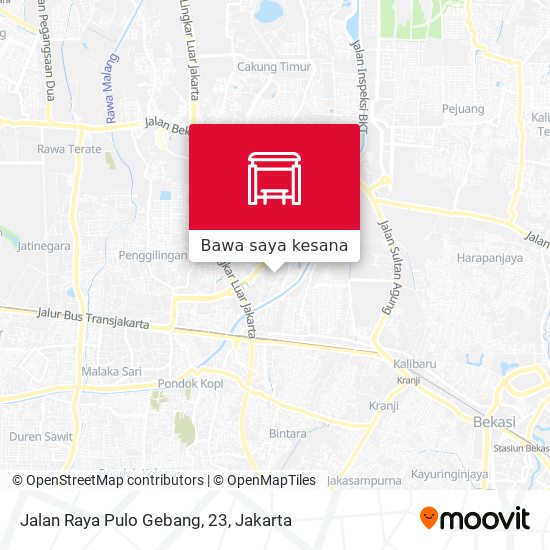 Peta Jalan Raya Pulo Gebang, 23