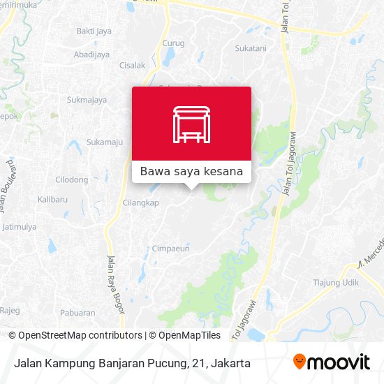Peta Jalan Kampung Banjaran Pucung, 21