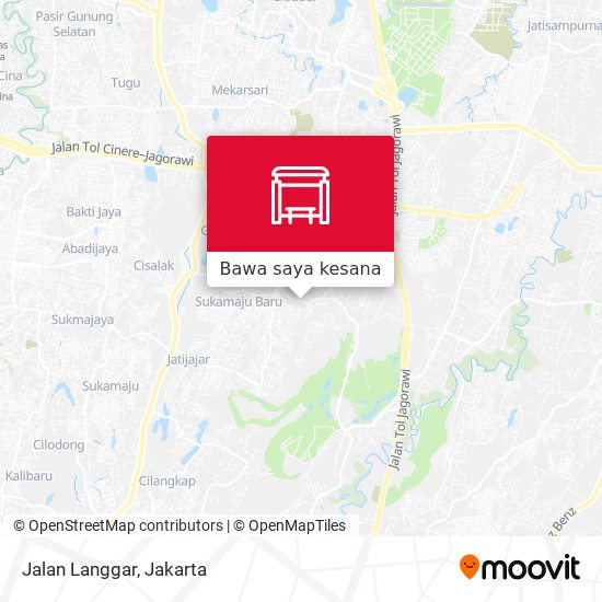 Peta Jalan Langgar