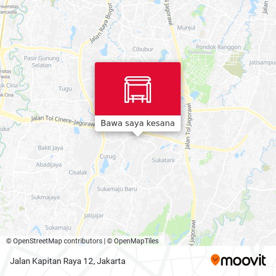 Peta Jalan Kapitan Raya 12