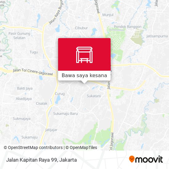 Peta Jalan Kapitan Raya 99
