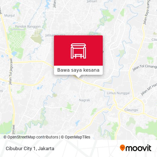 Peta Cibubur City 1