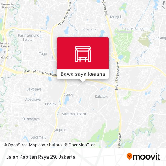 Peta Jalan Kapitan Raya 29