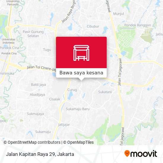 Peta Jalan Kapitan Raya 29