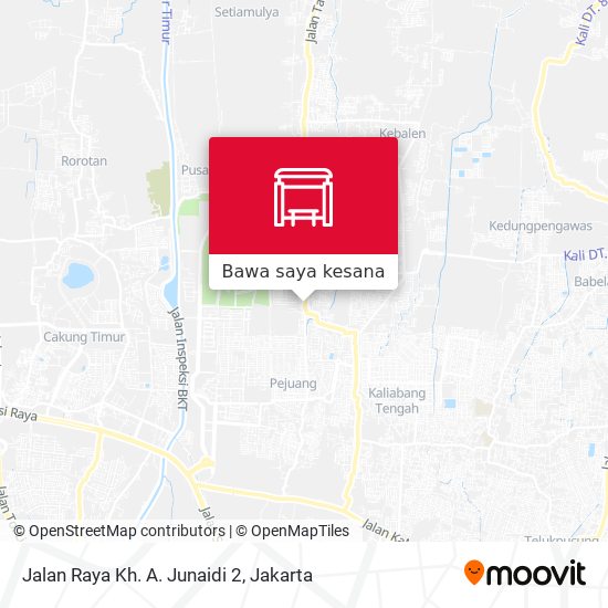 Peta Jalan Raya Kh. A. Junaidi 2