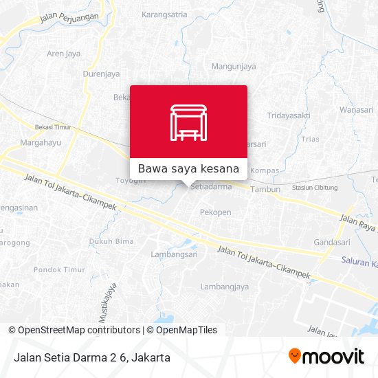 Peta Jalan Setia Darma 2 6