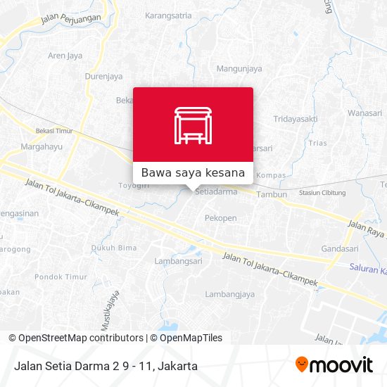 Peta Jalan Setia Darma 2 9 - 11