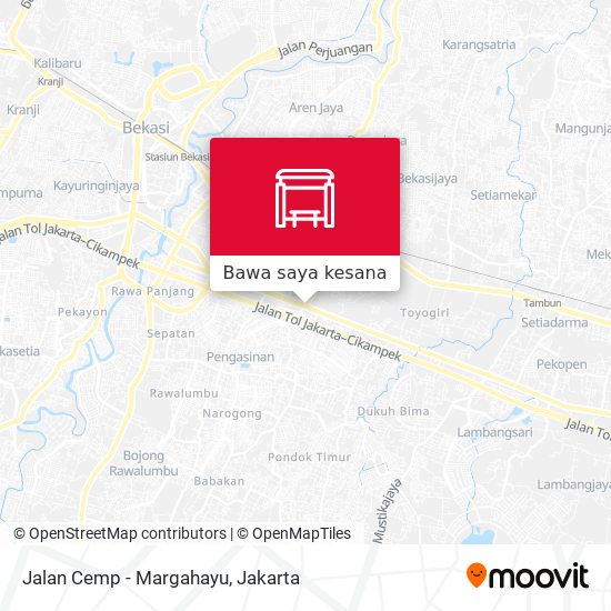 Peta Jalan Cemp - Margahayu