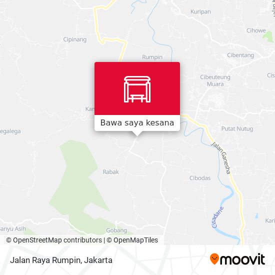 Peta Jalan Raya Rumpin