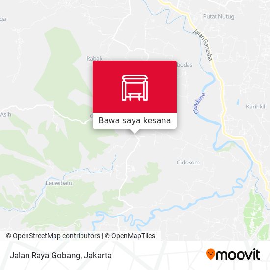 Peta Jalan Raya Gobang