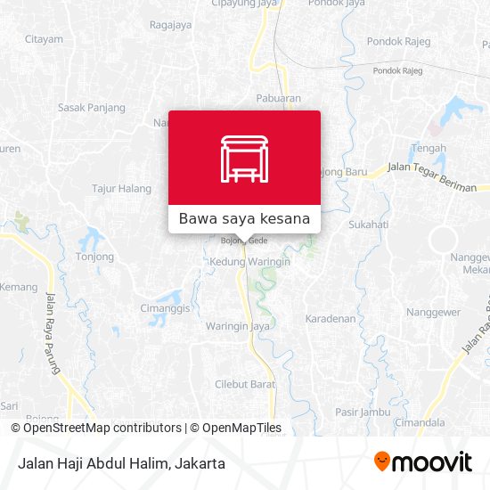 Peta Jalan Haji Abdul Halim