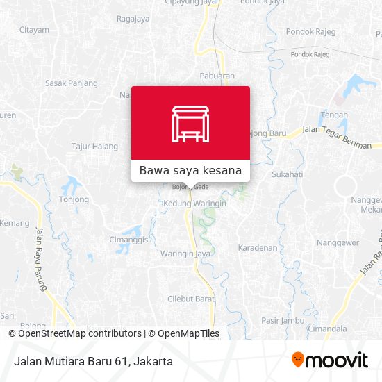 Peta Jalan Mutiara Baru 61
