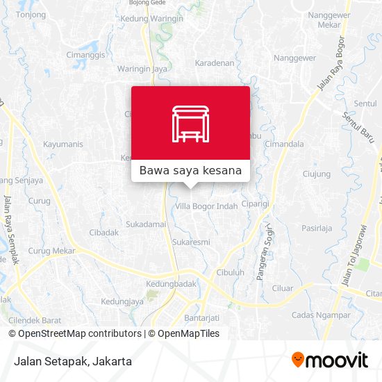 Peta Jalan Setapak