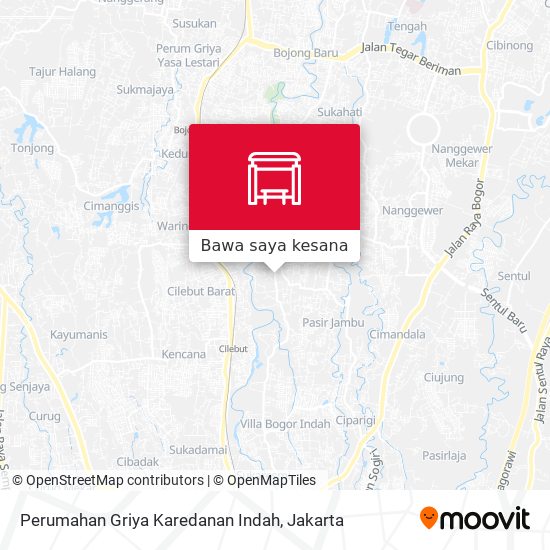 Peta Perumahan Griya Karedanan Indah