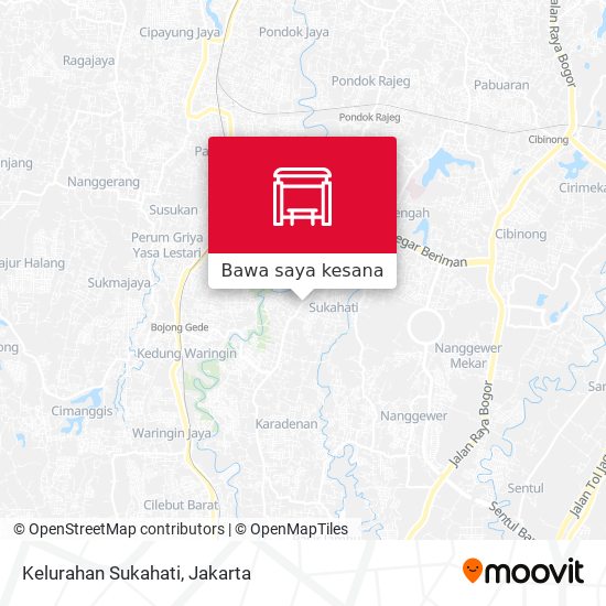 Peta Kelurahan Sukahati