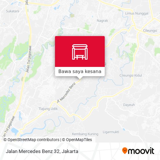 Peta Jalan Mercedes Benz 32