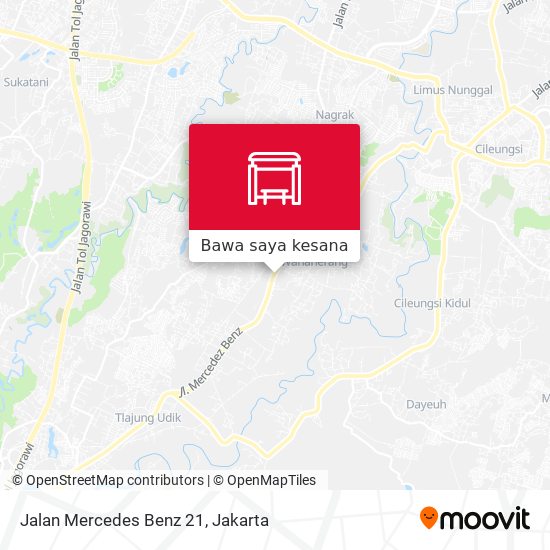 Peta Jalan Mercedes Benz 21