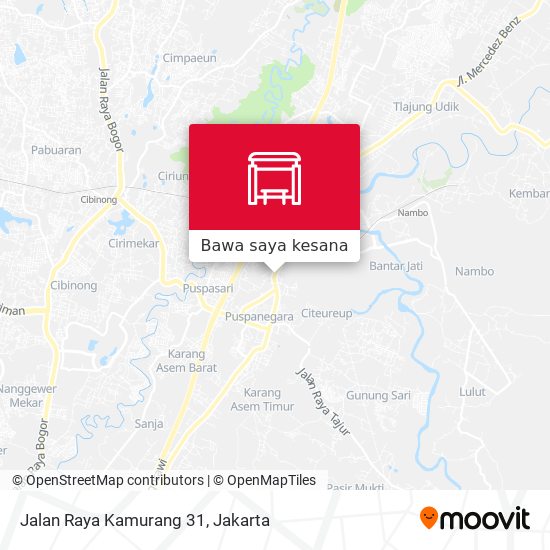 Peta Jalan Raya Kamurang 31