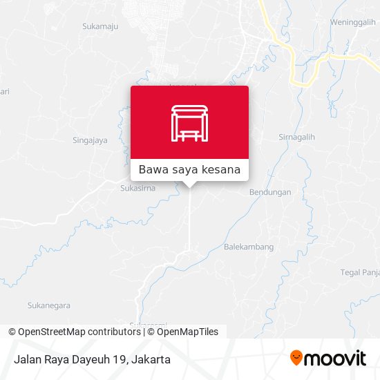 Peta Jalan Raya Dayeuh 19