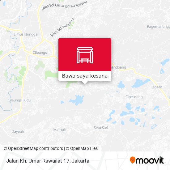 Peta Jalan Kh. Umar Rawailat 17