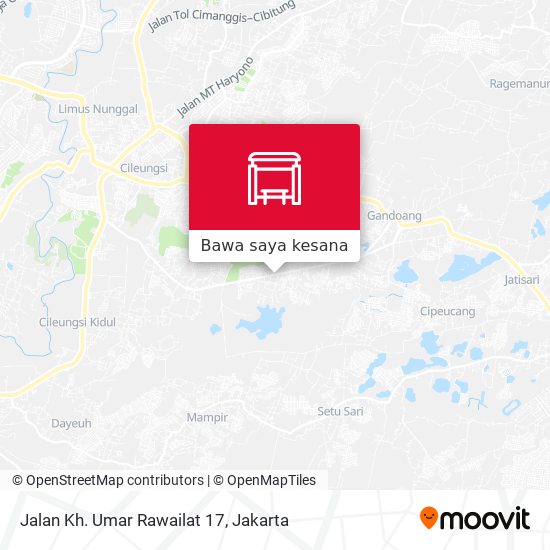Peta Jalan Kh. Umar Rawailat 17