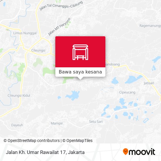 Peta Jalan Kh. Umar Rawailat 17