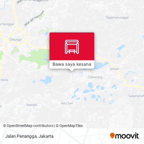 Peta Jalan Penangga