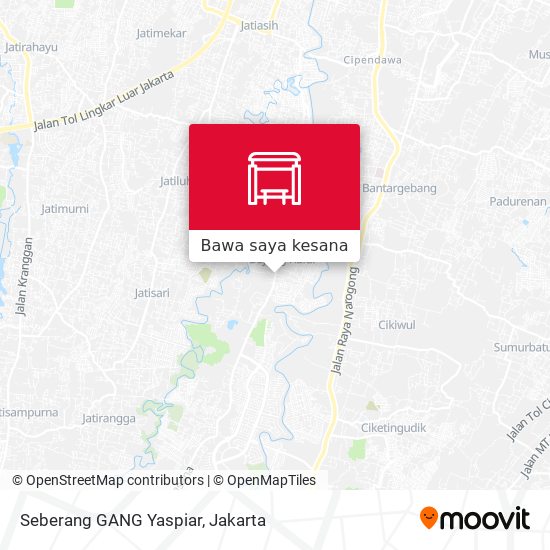 Peta Seberang GANG Yaspiar