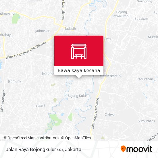 Peta Jalan Raya Bojongkulur 65