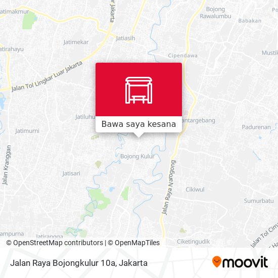 Peta Jalan Raya Bojongkulur 10a