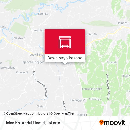 Peta Jalan Kh. Abdul Hamid