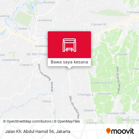 Peta Jalan Kh. Abdul Hamid 56