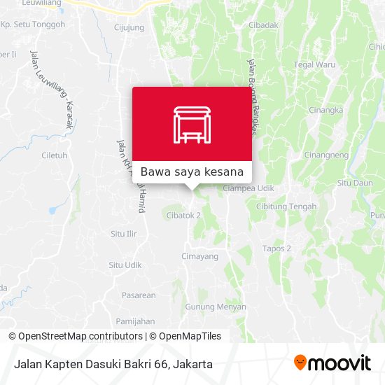 Peta Jalan Kapten Dasuki Bakri 66