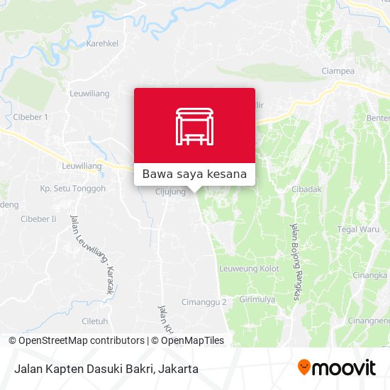 Peta Jalan Kapten Dasuki Bakri