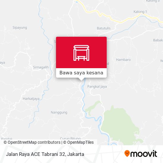 Peta Jalan Raya ACE Tabrani 32